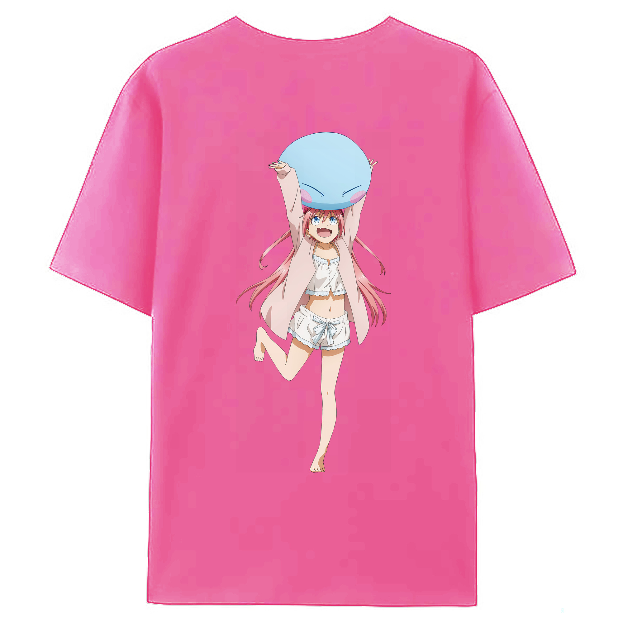 （画像用） 転スラ Regarding Reincarnated to Slime レディース半袖Tシャツ(バックプリント)